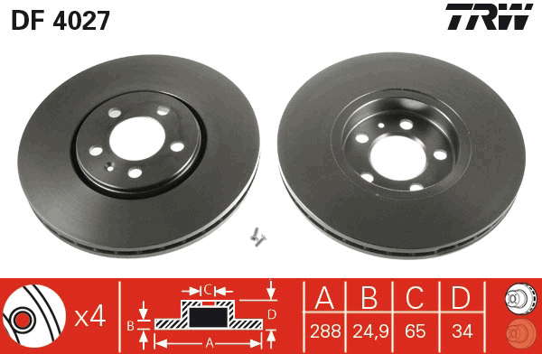 PAIRE DE DISQUES