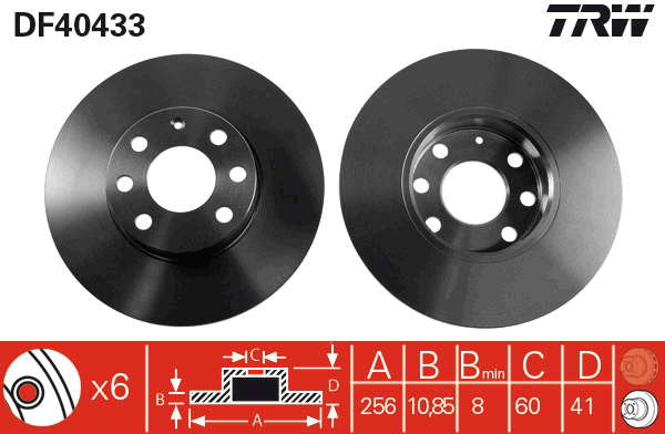 PAIRE DE DISQUES