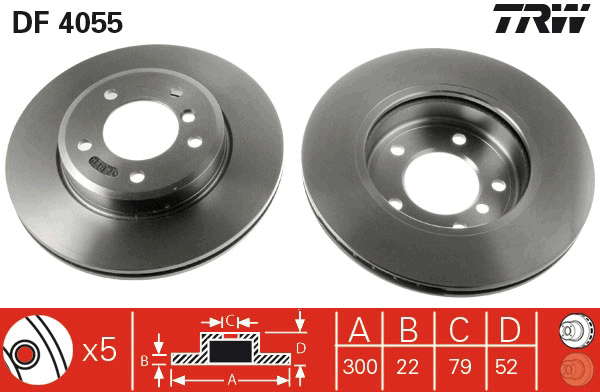 PAIRE DE DISQUES