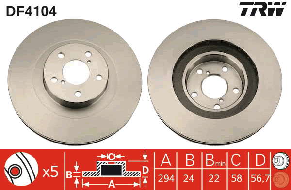 PAIRE DE DISQUES