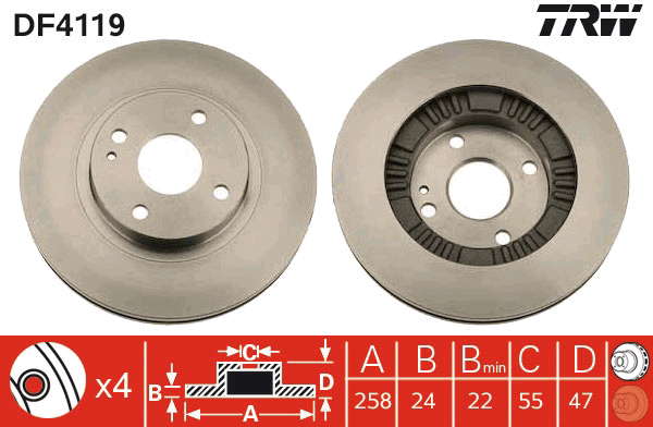 PAIRE DE DISQUES