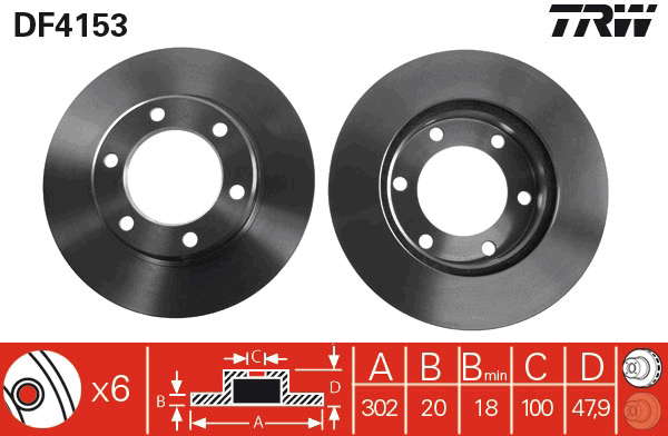 PAIRE DE DISQUES