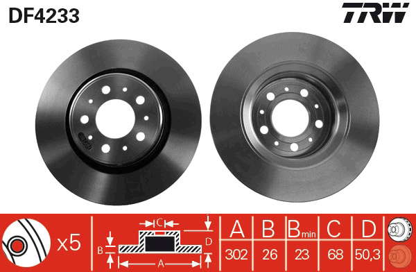 PAIRE DE DISQUES