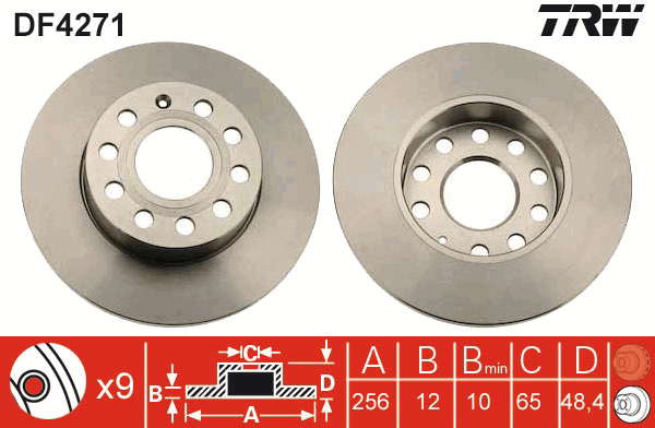 PAIRE DE DISQUES