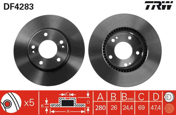 PAIRE DE DISQUES