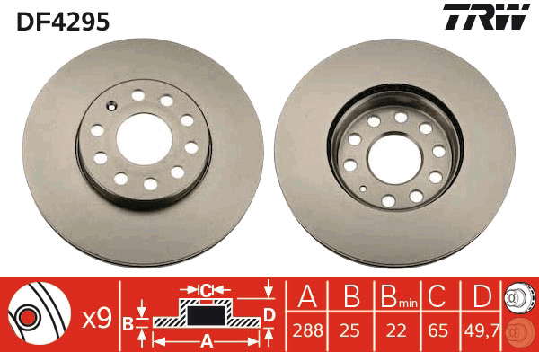 PAIRE DE DISQUES