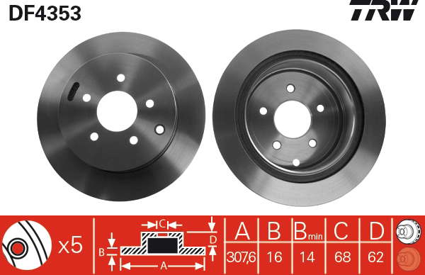 PAIRE DE DISQUES