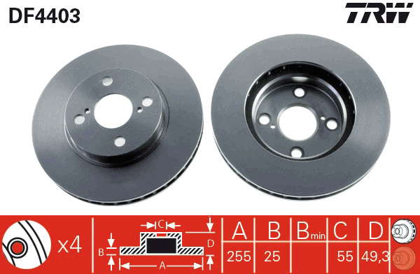 PAIRE DE DISQUES