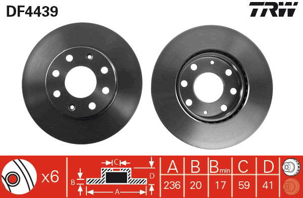 PAIRE DE DISQUES