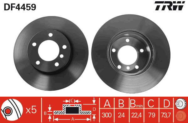 PAIRE DE DISQUES