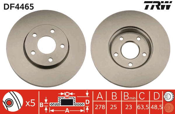 PAIRE DE DISQUES
