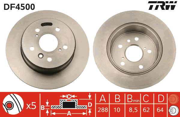PAIRE DE DISQUES