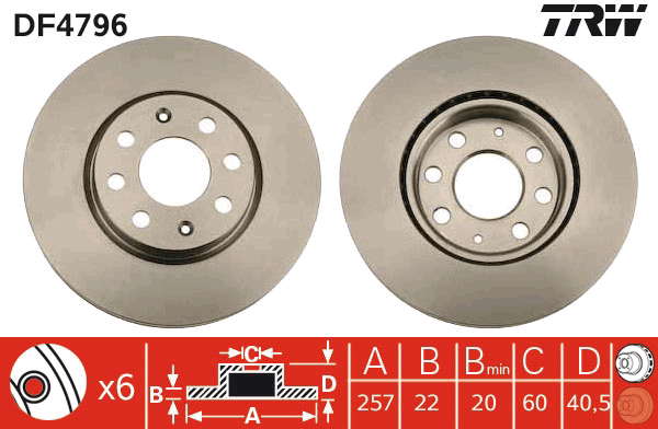 PAIRE DE DISQUES