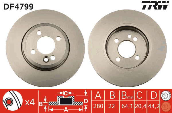 PAIRE DE DISQUES