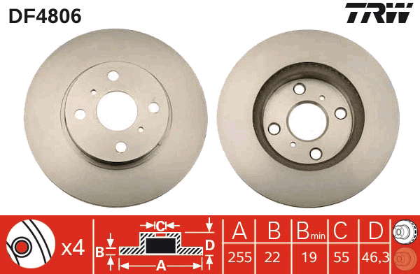 PAIRE DE DISQUES