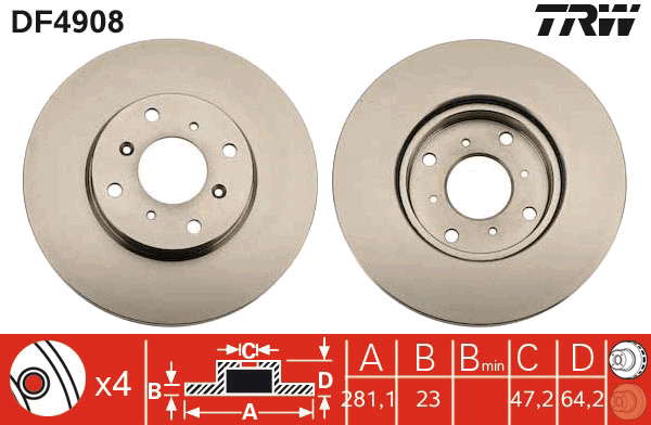PAIRE DE DISQUES