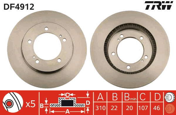 PAIRE DE DISQUES