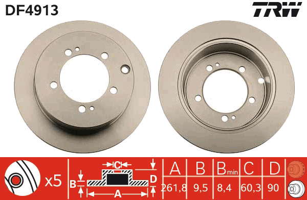 PAIRE DE DISQUES