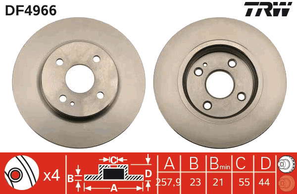 PAIRE DE DISQUES
