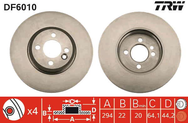 PAIRE DE DISQUES
