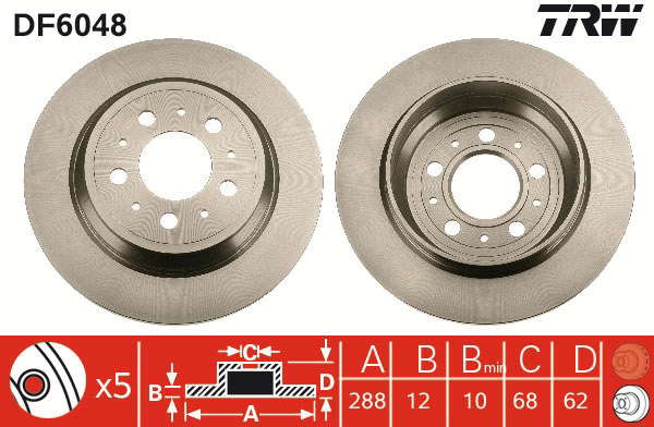 PAIRE DE DISQUES