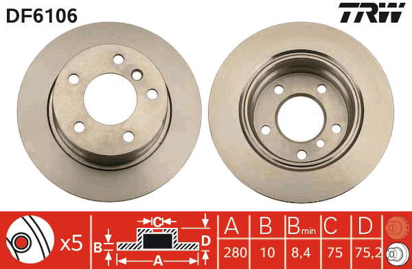 PAIRE DE DISQUES