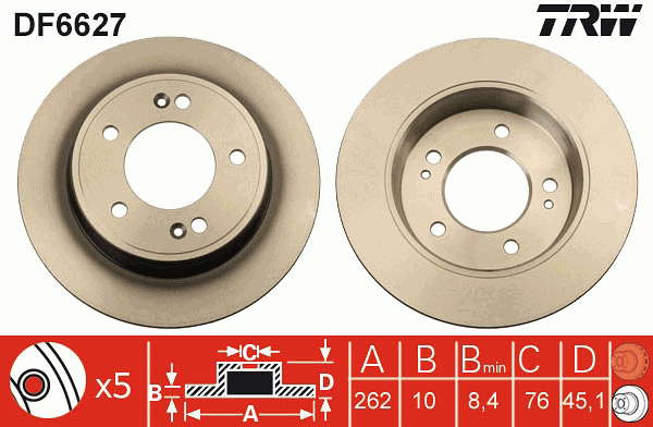 PAIRE DE DISQUES