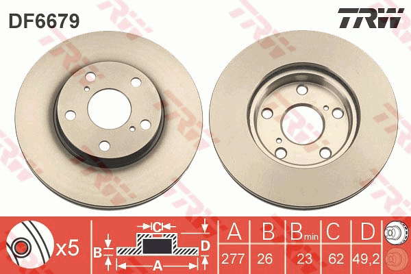 PAIRE DE DISQUES