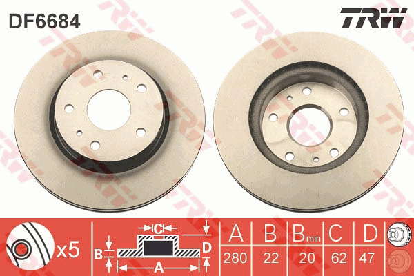 PAIRE DE DISQUES