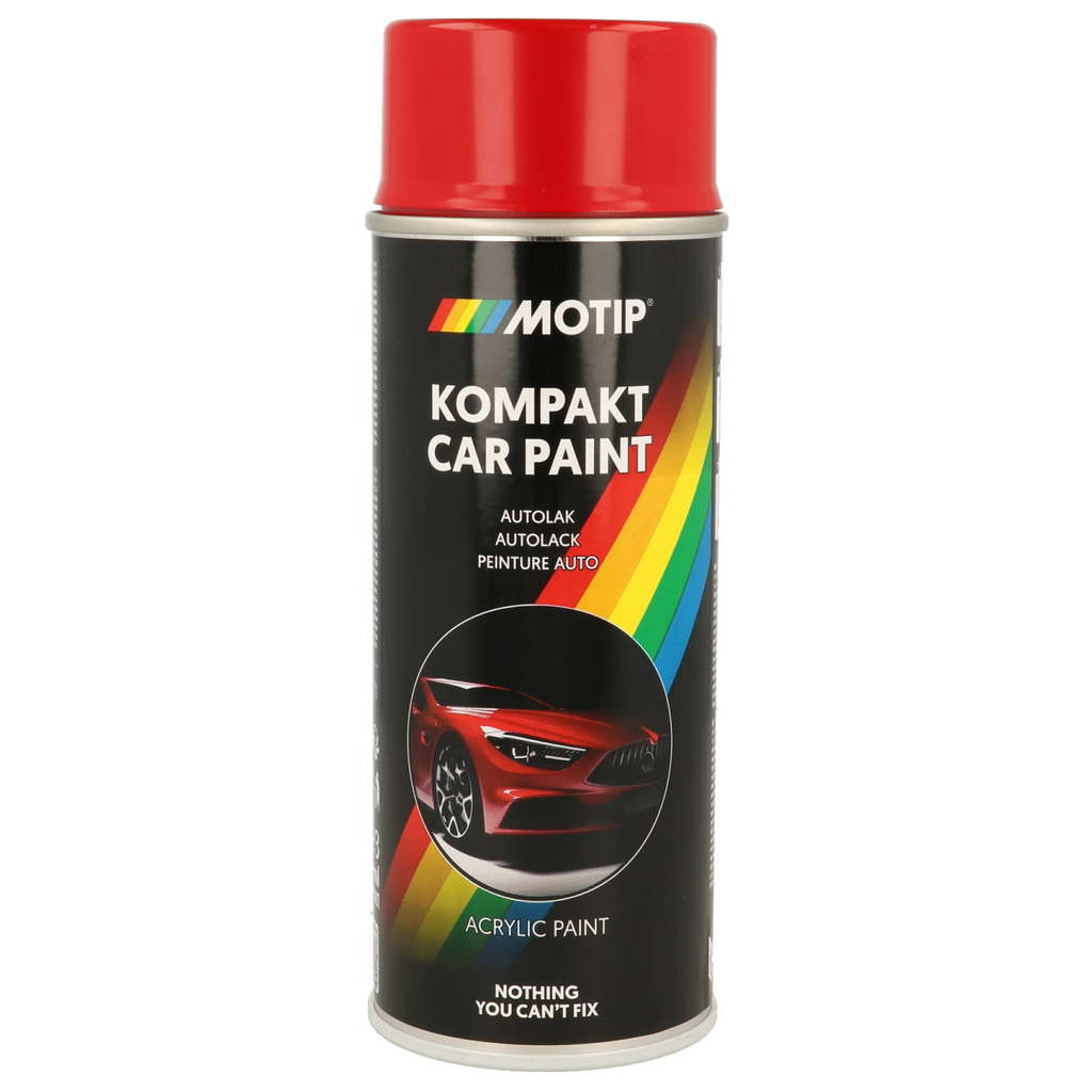 Peinture rouge brillant MOTIP 41635 400ml (aérosol)