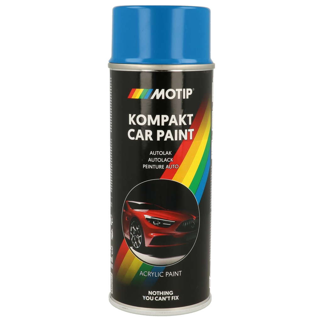 Peinture bleu brillant MOTIP 45050 400ml (aérosol)