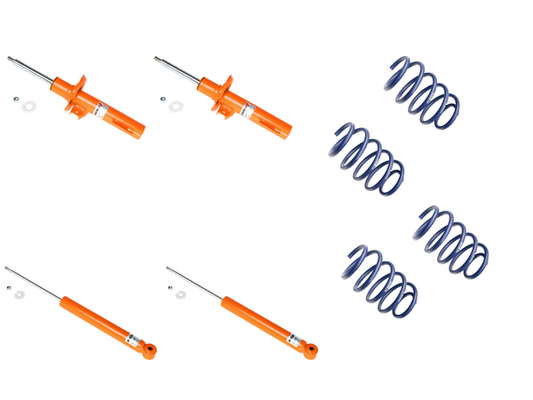 Kit de suspension, amortisseur et ressort