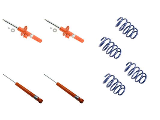 Kit de suspension, amortisseur et ressort