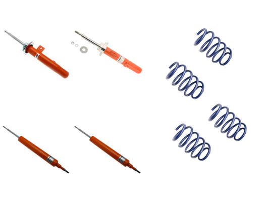 Kit de suspension, amortisseur et ressort