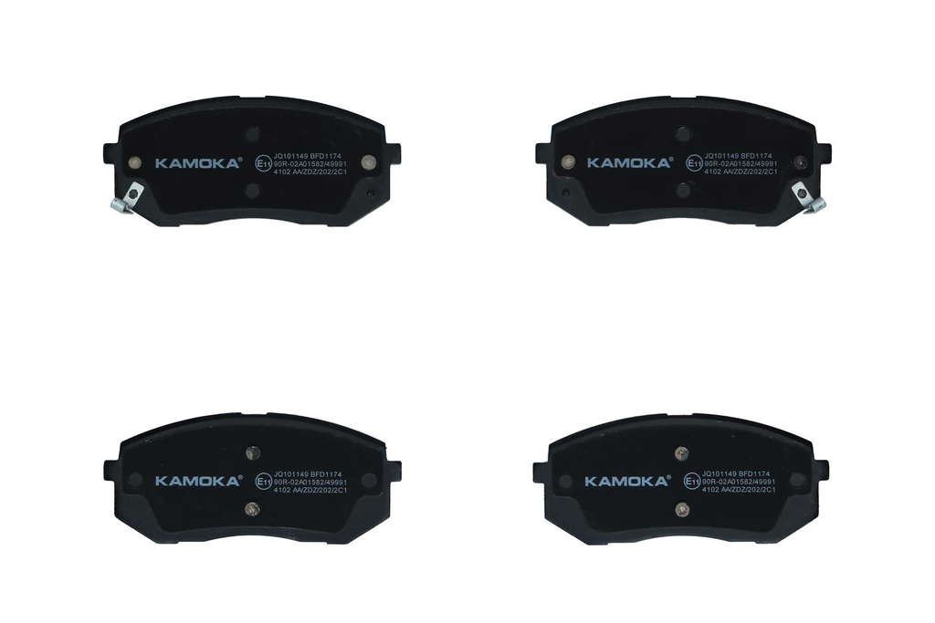 Jeu de plaquettes de frein avant