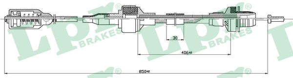 Câble embrayage