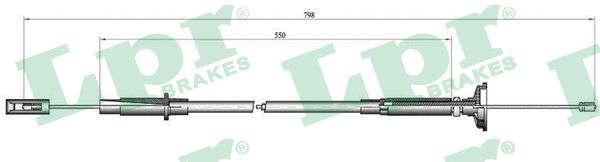 Câble embrayage