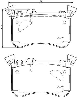KIT DE PLAQUETTES DE FREIN