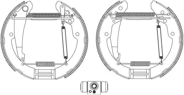 JEU DE MACHOIRES DE FREIN