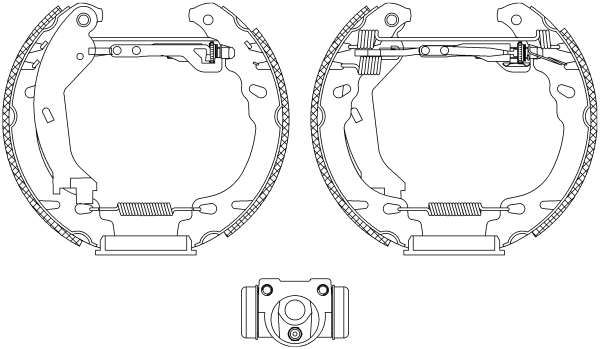 JEU DE MACHOIRES DE FREIN