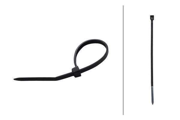 ATTACHE-CABLE PLASTIQUE NOIR