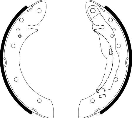 JEU DE MACHOIRES DE FREIN