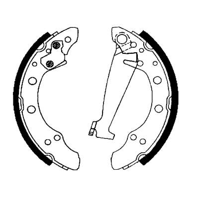 JEU DE MACHOIRES DE FREIN