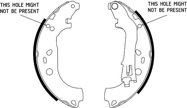 JEU DE MACHOIRES DE FREIN