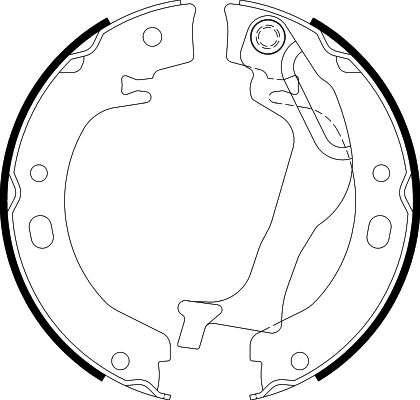 JEU DE MACHOIRES DE FREIN