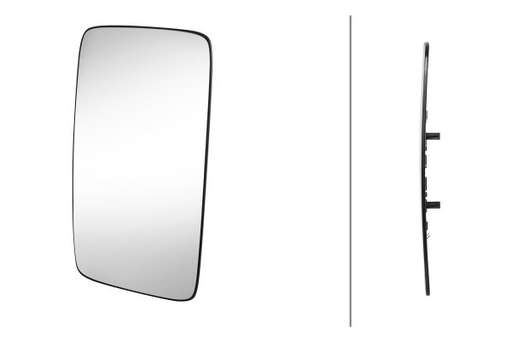MIROIR AVEC ELEMENT CHAUFFANT 12V