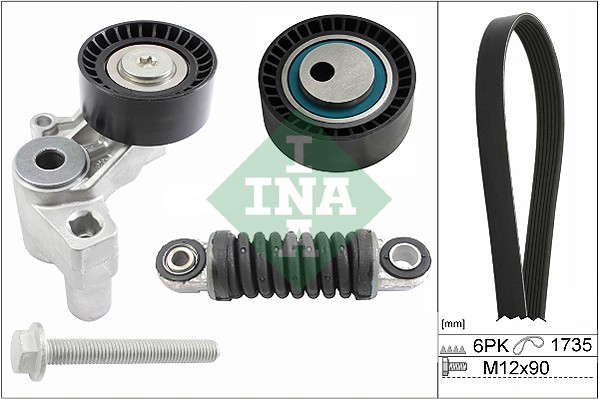 Kit de courroies d'accessoire