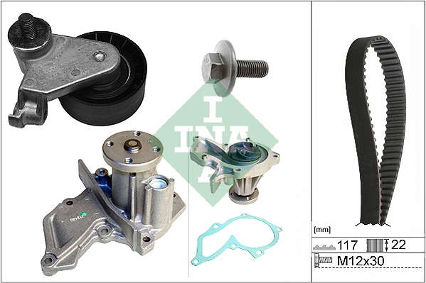 Kit de distribution + pompe à eau