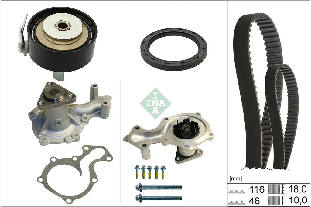 Kit de distribution + pompe à eau