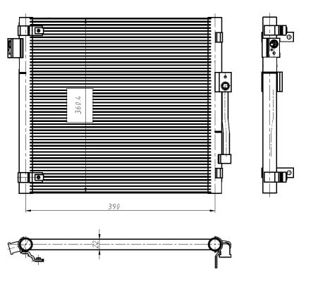 COND - TESLA MODEL S 13- CONDENSER